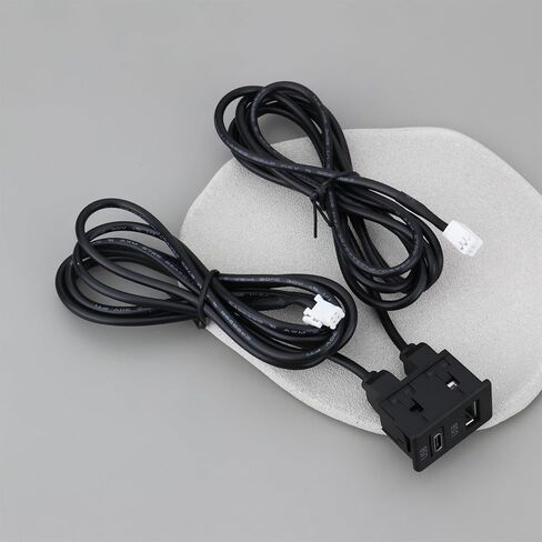 ECSiNG سيارة داش جبل المزدوج USB نوع-C المقبس تمديد لوحة كابل 145 سنتيمتر 4 دبوس 6 دبوس متوافق مع أندرويد الملاحة in Kuwait