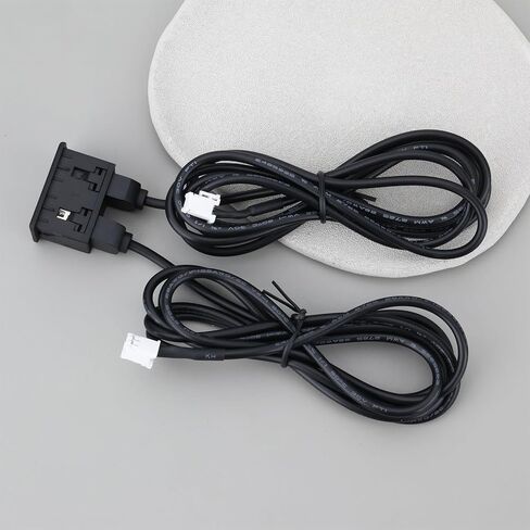 ECSiNG سيارة داش جبل المزدوج USB نوع-C المقبس تمديد لوحة كابل 145 سنتيمتر 4 دبوس 6 دبوس متوافق مع أندرويد الملاحة in Kuwait