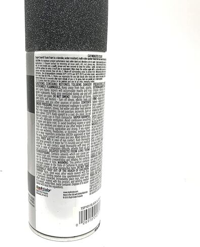 Dupli-Color TSP101 Black& Gray Water Resistant Trunk Paint 11 oz. - 6 Pack in Kuwait