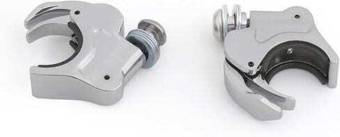 39mm Windshield Clamps for Dyna Sportster Models Chrome Aluminum Fork Mount Clamp Pair for Motorcycle Windshield Fairing in Kuwait