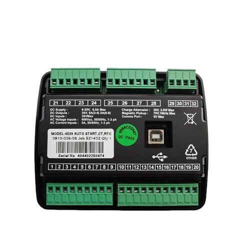 وحدة التحكم بالمولد 4520 مزودة بلوحة إيقاف التحكم في خطأ تشغيل الطاقة الخاصة بـ DSE4520 mkii in Kuwait