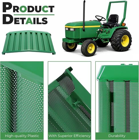 شبكة غطاء أمامي ECOTRIC متوافقة مع جرارات John Deere 670 770 870 970 790 990 1070 3005 4005 استبدال الشبكة الأمامية لـ AM876800 in Kuwait
