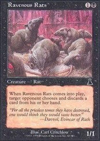 Magic: the Gathering - Ravenous Rats - Urza's Destiny in Kuwait