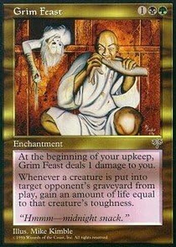 Magic The Gathering - Grim Feast - Mirage in Kuwait