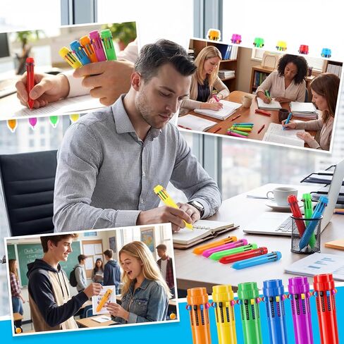 Epakh 48 Set End of Year Student Gifts Bulk 10 in 1 Multicolor Retractable Ballpoint Pens with Gift Cards for Students Classroom School Graduation Party Favors Teacher Appreciation Supplies in Kuwait