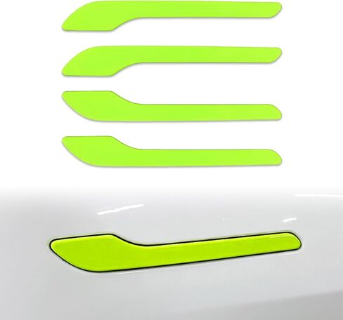 Fit Tesla Model 3(Highland) and Model Y(Juniper) 2017-2025 2026 Door Handle Decoration Cover,for Car Door Handle Sills Protection Wrap Accessories 4Pcs (Matte Pink) in Saudi Arabia