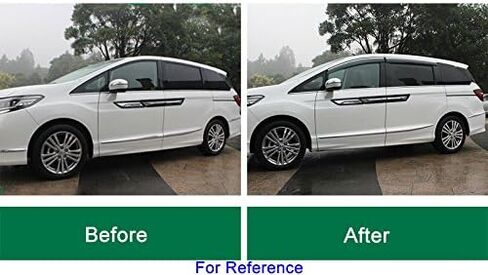 4pcs Car Window Deflector Rain Guards Chrome Trim for Lexus LS 460 2010 2011 2012 2013 2014 2015 2016 2017 2018 2019 2020 in Kuwait