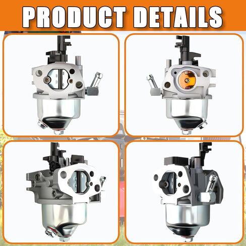 420594 Carburetor Compatible with Sears 208CC Craftsman LCT 24 INCH Tiller 917.299010 917.299011, Harbor Freight Predator 69675 69676 69728 69729, Champion 3500W & 4000W Gasoline Generator in Saudi Arabia