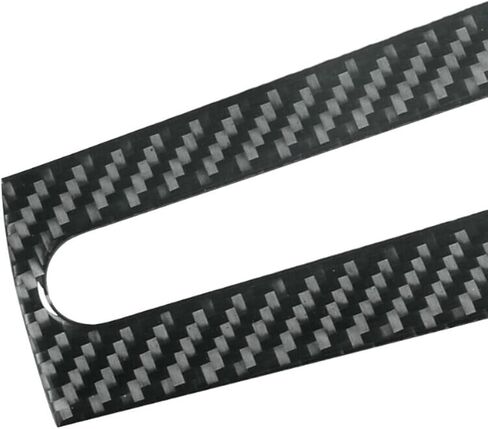 3Pcs Carbon Fiber Interior Steering Wheel Cover Trim Accessories for Ford Mustang 2005 2006 2007 2008 2009 in Kuwait