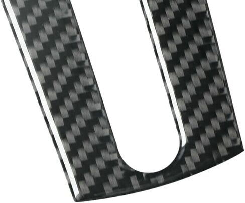 3Pcs Carbon Fiber Interior Steering Wheel Cover Trim Accessories for Ford Mustang 2005 2006 2007 2008 2009 in Kuwait
