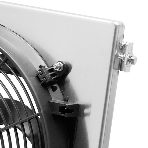 Aluminum Shroud Electric Fan Replacement for 1930 1931 1932 Ford Hi-Boy Hot Rod Ford V8 in Saudi Arabia