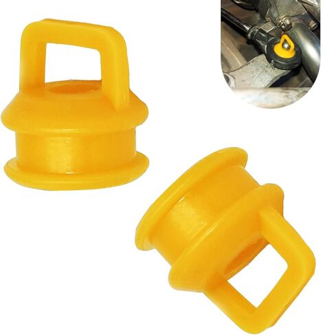 2 PCS Car Gearbox Shift Cable Bushing Repair Kit, Transmission Shifting Linkage Repair Bushings, OEM #15276979 15823112 25933609 259333609, Compatible with Buick GMC Ram Dodge (Orange) in Kuwait