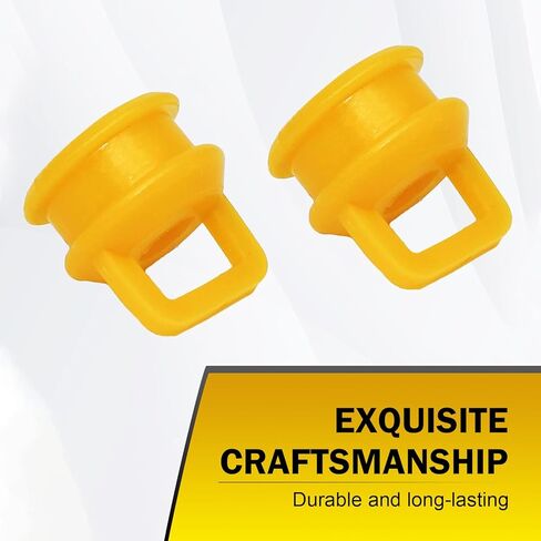 2 PCS Car Gearbox Shift Cable Bushing Repair Kit, Transmission Shifting Linkage Repair Bushings, OEM #15276979 15823112 25933609 259333609, Compatible with Buick GMC Ram Dodge (Orange) in Kuwait