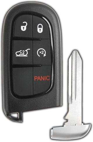 KeylessOption Keyless Remote Start Smart Car Key Fob for Jeep Cherokee 2014-2019, GQ4-54T in Saudi Arabia