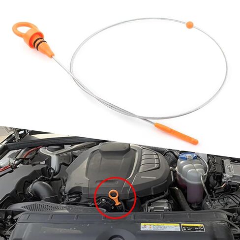 Engine Oil Dipstick Compatible with A2 2000 2001 2002 2003 2004 2005 Engine Oil Fluid Level Dipstick 8Z0115611E in Kuwait