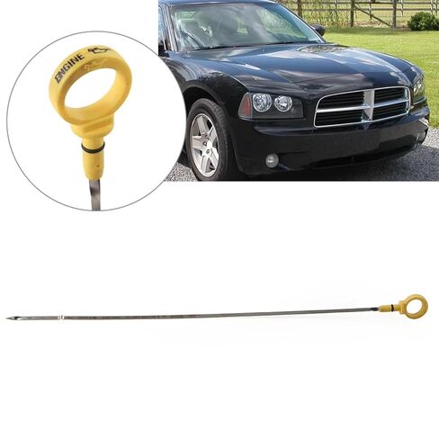 Engine Oil Dipstick Compatible with Chrysler 300 2005-2010 300C 2004-2010 1Pc 4792867AB Car 3.5L V6 Engine Oil Level Dipstick in Kuwait