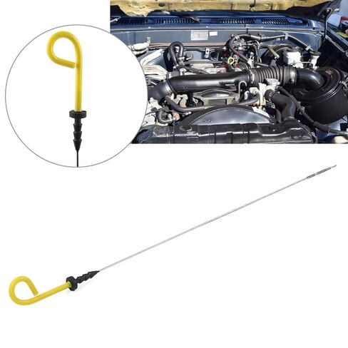 Engine Oil Dipstick Compatible with Toyota for Hilux LN85 LN86 LN106 LN107 LN111 Engine 1988-1997 Engine Oil Dipstick 1530154080 in Kuwait