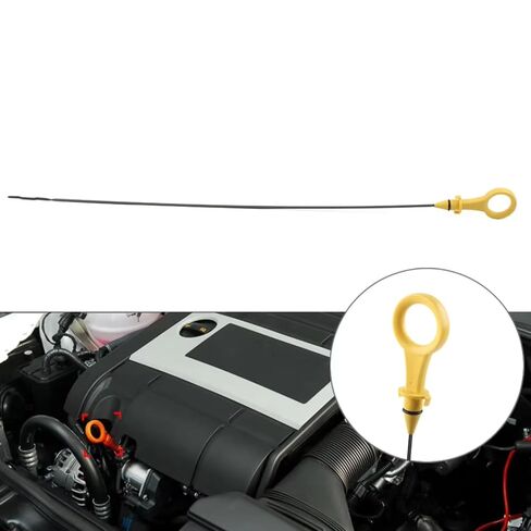 Engine Oil Dipstick Compatible with VW for Jetta 2008-2013 for Passat 2008-2018 for Tiguan 2009-2015 610mm Car 2.0T Engine Oil Dipstick 06J115611F in Kuwait