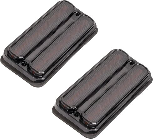 ALMULOO Side Marker Lights Compatible with 1967-1972 Chevy Chevrolet C10 C20 K10 Blazer GMC C15 C1500 K15 K1500 Pickup Suburban G10 G20 Van LED Lamp Smoke Lens in Kuwait