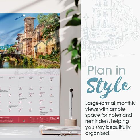 France Calendar 2026 in Kuwait