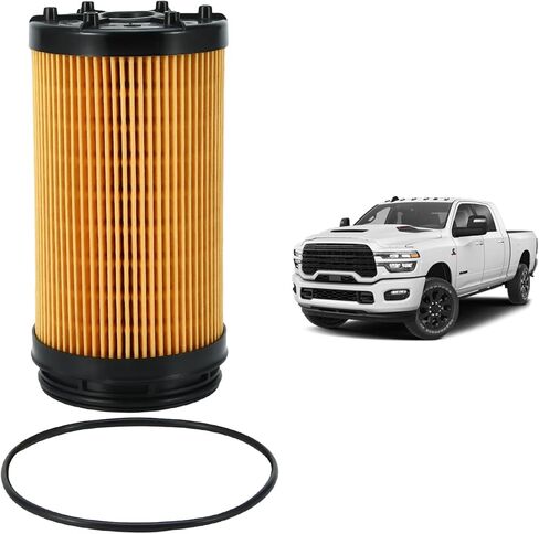2025 2026 6.7 Cummins Oil Filter Compatible with RAM 2500 3500 4500 5500 25 26 6.7L Diesel Engine Replaces 68677810AA in Saudi Arabia