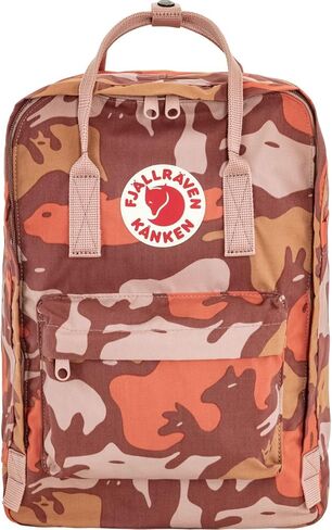 Fjällräven Kanken Graphics Laptop 15 Backpack - Padded Laptop Sleeve, Durable Vinylon Fabric - School, Travel, Nimbus Blue-Hidden Animals, One Size in Saudi Arabia