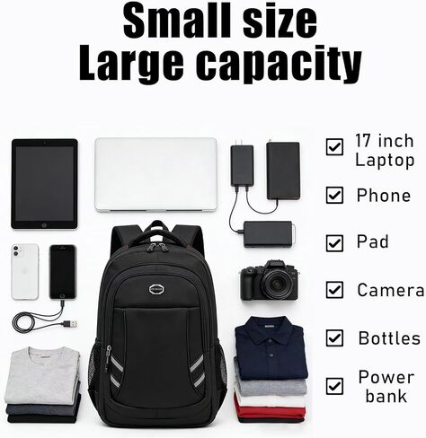 Travel Backpack Personal Item Carry On 20L Backpack Flight Approved Luggage Bag Large & Lightweight Shoulder Bag Mochila de Viaje Fit For Work Travel Sport Hiking College in Saudi Arabia
