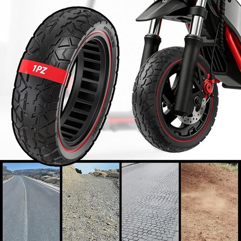 1PZ 70/60-7.5 Off-road Solid Tire 11 inch Scooter Tubeless Solid Tire Replacement for Ninebot Max G3 ZT3 ZT3 Pro Electric Scooter in Kuwait