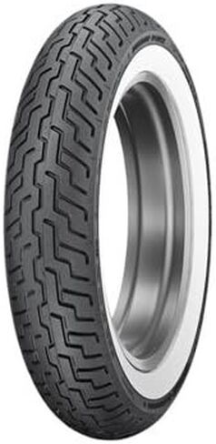 Dunlop D402 Front Motorcycle Tire MT90B-16 (72H) Wide White Wall Compatible With Harley-Davidson Softail Deluxe FLSTN (ABS) 2011 in Kuwait