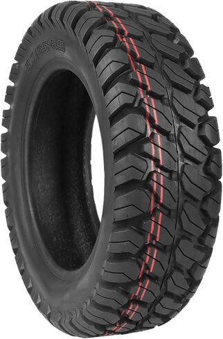 11 Inch 90/65-6.5 Rubber Vacuum Tire for Dualtron Ultra and 11X Electric Scooters, Off-Road Grip, Lightweight, Wear-Resistant, Replacement Accessory in Black in Kuwait