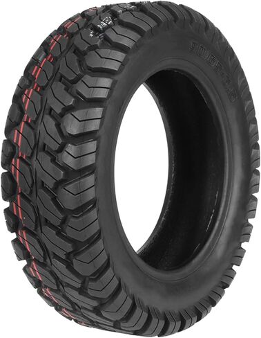 11 Inch 90/65-6.5 Rubber Vacuum Tire for Dualtron Ultra and 11X Electric Scooters, Off-Road Grip, Lightweight, Wear-Resistant, Replacement Accessory in Black in Kuwait