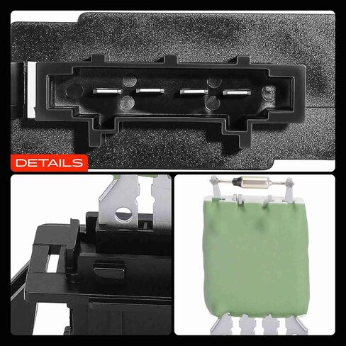 A-Premium Front HVAC Blower Motor Resistor Compatible with Mercedes-Benz Sprinter 2500 2010-2018, Sprinter 3500 2010-2018 & Dodge Sprinter 2500 2003-2006, Sprinter 3500 2003-2006 in Kuwait