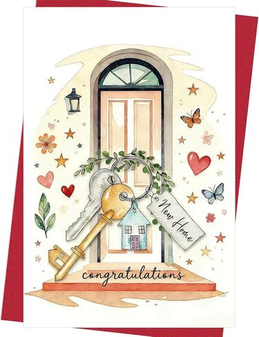 To Anyone Starting a New Chapter, Touching Congratulations on Your New Home Message Card,Warm Housewarming Surprise in Kuwait