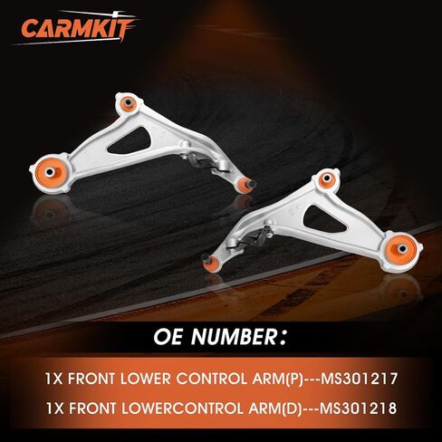 Front Lower Control Arm Suspension Kit with Orange Ball Joint Bushings Compatible with 2013-2020 Nissan Pathfinder 2013 Infiniti JX35 2014-2022 Infiniti QX60,2PCS K623063 K623064 in Saudi Arabia