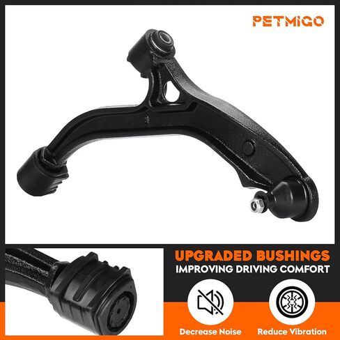 Front Lower Control Arms w/Ball Joints Replacement Suspension Kit for Town & Country/Dodge Caravan/Dodge Grand Caravan 2001-2007, for Voyager 2001-2003 with Sway Bar End Links Tie Rod Ends (10PCS) in Kuwait