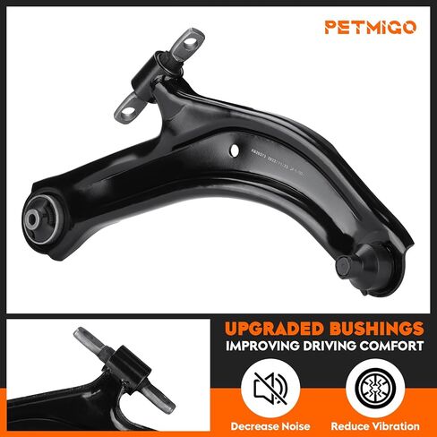 Front Lower Control Arms w/Ball Joints Replacement Suspension Kit for Nissan Sentra 2007-2012 Driver & Passenger Side K620373 K620374 (2PCS) in Kuwait