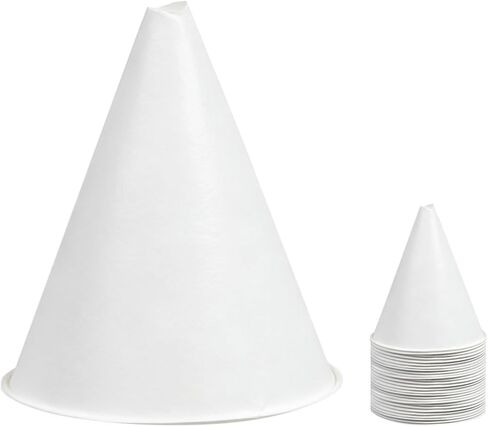 100PCS Disposable Car Engine Oil Funnels, Portable Paper Cone Vehicle Engine Oil Funnel, Flexible No-Spill Automotive Fluid Gas Change Fillers, Universal for SUV Automobile Truck in Saudi Arabia