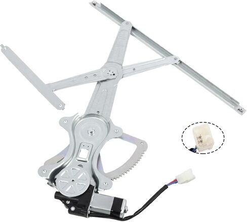 Front Left Driver Side Power Window Regulator w/Motor Electric Compatible with Corolla 2003-2008 741-505 in Saudi Arabia