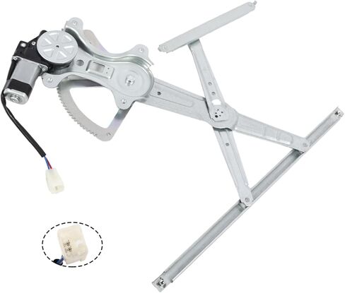 Front Left Driver Side Power Window Regulator w/Motor Electric Compatible with Corolla 2003-2008 741-505 in Saudi Arabia