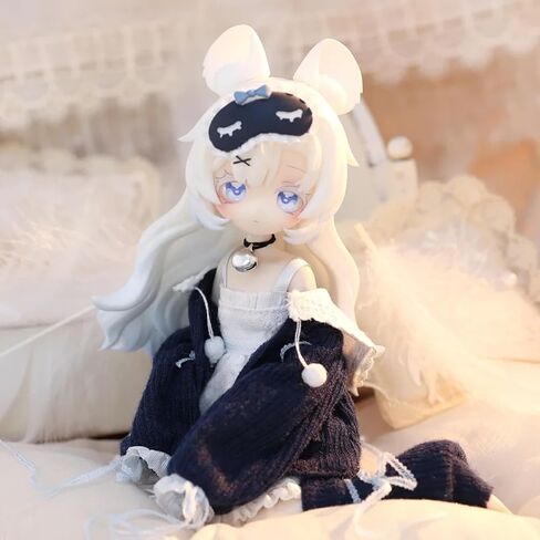 صندوق CALEMBOU BJD Blind Box، 1/12 Meki Creators Essence Series 16 سم دمية مفصلية كروية، دمية لطيفة مع مفاصل، مجموعة شخصيات الحركة لعيد الميلاد وعيد الميلاد in Kuwait