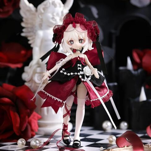 صندوق CALEMBOU BJD Blind Box، 1/12 Meki Creators Essence Series 16 سم دمية مفصلية كروية، دمية لطيفة مع مفاصل، مجموعة شخصيات الحركة لعيد الميلاد وعيد الميلاد in Kuwait