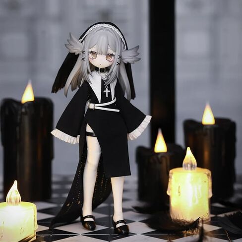 صندوق CALEMBOU BJD Blind Box، 1/12 Meki Creators Essence Series 16 سم دمية مفصلية كروية، دمية لطيفة مع مفاصل، مجموعة شخصيات الحركة لعيد الميلاد وعيد الميلاد in Kuwait