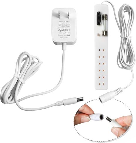 iLAND 1:12 Scale Accessories of Dollhouse Lighting Power Strip & Adapter, Mini Dollhouse Accessories for Miniature Lights in DIY Miniature House Kit (Mini Power Strip & Adapter) in Kuwait