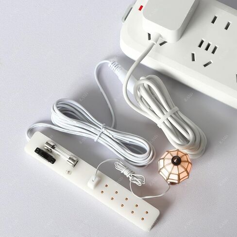 iLAND 1:12 Scale Accessories of Dollhouse Lighting Power Strip & Adapter, Mini Dollhouse Accessories for Miniature Lights in DIY Miniature House Kit (Mini Power Strip & Adapter) in Kuwait