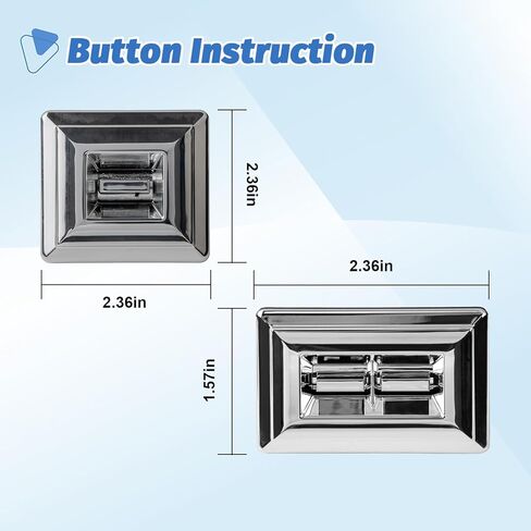 Driver & Passenger Side Window Switch with Bezels for Chevy S10 1982-1988, Chevy Blazer 1986-1990, Chevrolet Monte Carlo 1982-1988, Buick Regal 1982-1987, Replaces OEM 20061549, 20043940 in Kuwait