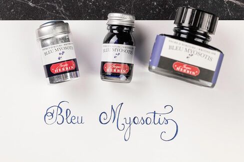 Herbin HB13015 الحبر التقليدي (لأقلام النافورة ، الأقلام الزجاجية ، والأقلام الخاطئة) ، 1.0 Fl Oz (30 مل) ، "منسي العشب الأزرق" المصنوع في فرنسا in Kuwait