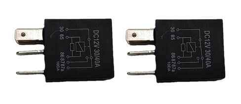 2 RE Himalayan Scram 411 5 Pin Micro Relays Set ترقية حاقن مضخة الوقود إلخ. رويال إنفيلد. JL ميسوري قطع غيار ومتفرقات. in Kuwait