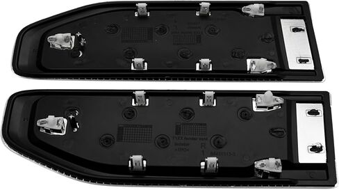 مجموعة زوج 5.3L V8 Fender Vent Emblem Badge Kit استبدال لـ 2019-2024 Sierra GM Fender 85160715 86532094 1500 (فضي أحمر) in Kuwait