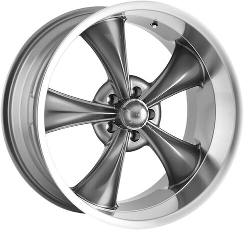 Ridler Style 695 695 Grey Wheel with Machined Lip (20x8.5"/5x127mm) in Saudi Arabia