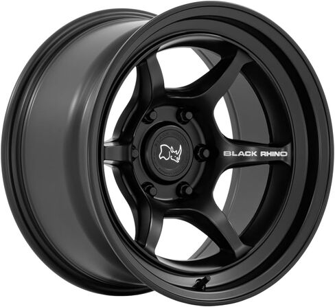 Black Rhino Hard Alloys SHOGUN 17X8.5 6X5.5 4.36-10mm MATTE BLACK - BR011MX17856810N in Saudi Arabia